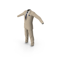 Beige Men Suit PNG & PSD Images