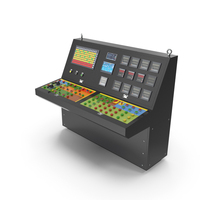 Black Control Desk PNG & PSD Images