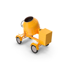 Electric Concrete Mixer PNG & PSD Images