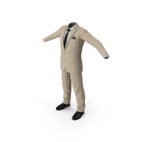 Formal Beige Men Suit PNG & PSD Images