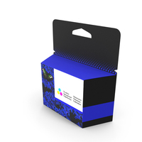 Printer Cartridge Tricolor Box PNG & PSD Images