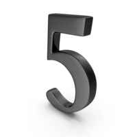 Number 5 PNG & PSD Images