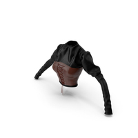 Blouse With Corset Leather PNG & PSD Images