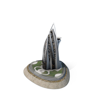 Futuristic Skyscraper PNG & PSD Images