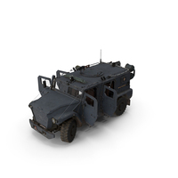 Military Armored Car With Open Doors PNG & PSD Images