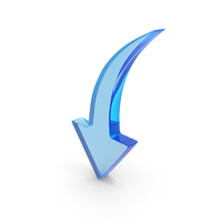 Down Directional Arrow Web Symbol PNG & PSD Images