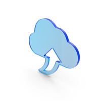 Cloud Upload Arrow Symbol PNG & PSD Images