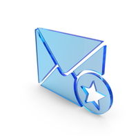 Mail Star Icon PNG & PSD Images