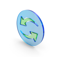 Refresh Arrows In Circle Icon PNG & PSD Images
