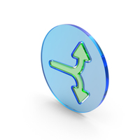 Round Two Way Traffic Symbol PNG & PSD Images