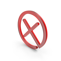 Wrong Circular Icon PNG & PSD Images