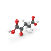 Alpha Ketoglutarate Molecule PNG & PSD Images