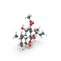Forskolin Molecule PNG & PSD Images