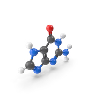 Guanine Molecule PNG & PSD Images