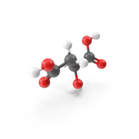Malate Molecule PNG & PSD Images