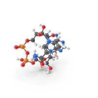 NADH Molecule PNG & PSD Images