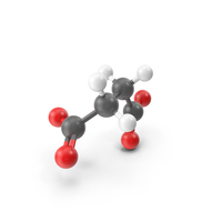 Succinate Molecule PNG & PSD Images