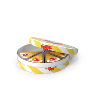 Creamy Cheese Box Laughing Cow Cheddar Triangles PNG & PSD Images
