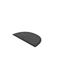 Grey Arched Door Mat Fur PNG & PSD Images
