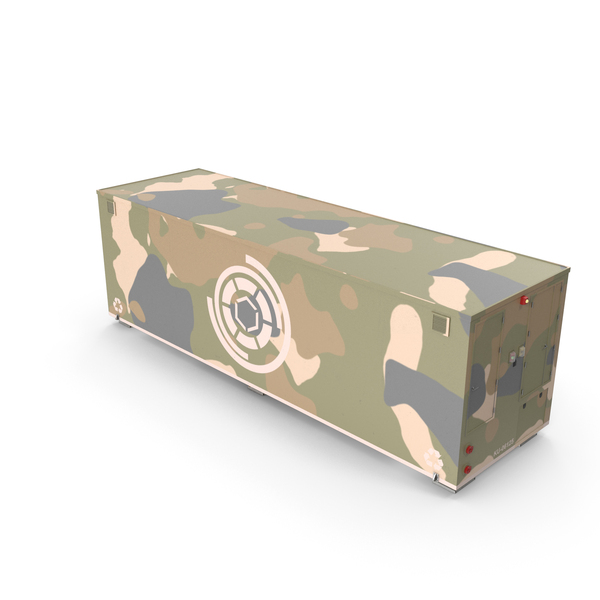 Military Data Center Container PNG & PSD Images