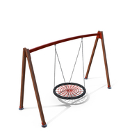 Net Swing for Kids Outdoor Red PNG & PSD Images