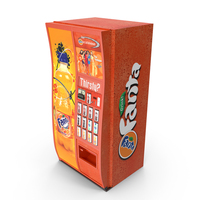Vending Machine Fanta PNG & PSD Images
