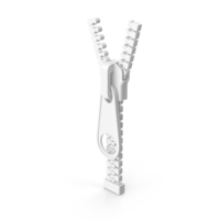 White Zipper PNG & PSD Images