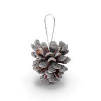 Cone Christmas Tree Toy Silver Bright PNG & PSD Images