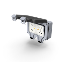 Electrical Socket Outdoor Wall Double PNG & PSD Images