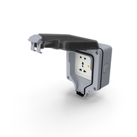 Electrical Socket Outdoor Wall Single PNG & PSD Images