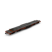 Heavy Duty Flat Car PNG & PSD Images