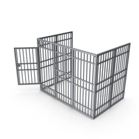 Prison Bars With Corners Open PNG & PSD Images