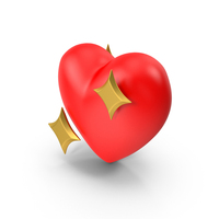 Sparkling Heart PNG & PSD Images