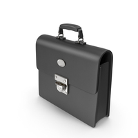 Cartoon Black Briefcase PNG & PSD Images