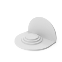 White Product Display Podium PNG & PSD Images