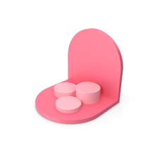 Pink Product Display Podium PNG & PSD Images