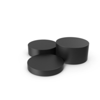 Black Cylinder Podium PNG & PSD Images