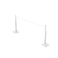 White High Jump Pole PNG & PSD Images