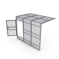 Prison Bars With Roof Open PNG & PSD Images