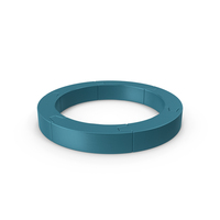 Six Part Cylinder Blue Metal PNG & PSD Images