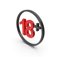 Age Restriction Icon PNG & PSD Images