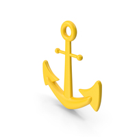 Ship Anchor Yellow PNG & PSD Images
