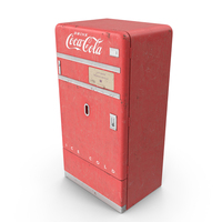 Old Coca Cola Retro Vending Machine PNG & PSD Images