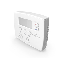 Emerson Programmable Heat Cool Thermostat PNG & PSD Images