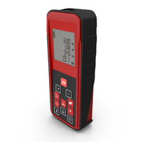 Laser Distance Meter Red PNG & PSD Images