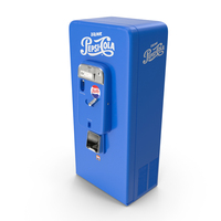 Pepsi Vintage American Vending Machine PNG & PSD Images