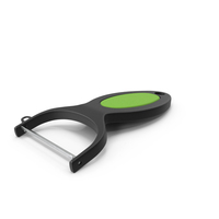 Plastic Vegetable Peeler Green PNG & PSD Images