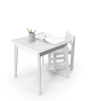Children's Table PNG & PSD Images