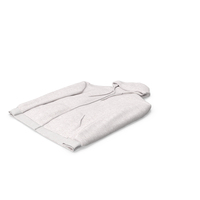 White Zipper Hooded Female Sweatshirt With Pockets PNG & PSD Images