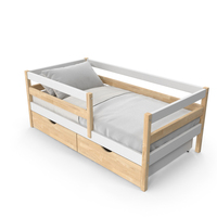 Children's Bed PNG & PSD Images